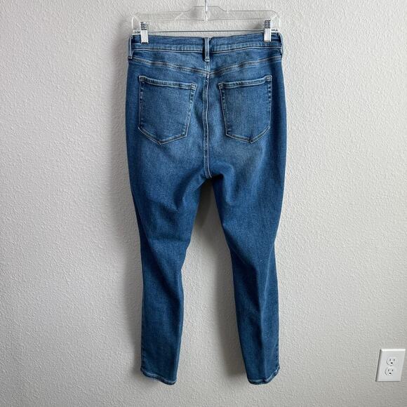 Pacsun Jegging Jeans Women's 30 High Rise Skinny Leg Distressed Stretch Denim - Picture 3 of 7